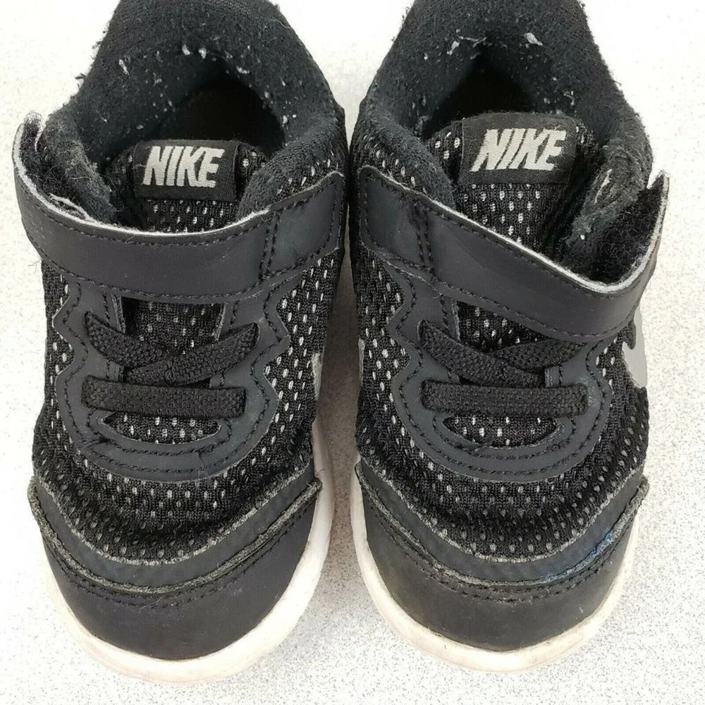 Nike Kids Flex Experience 4 749810-001 Black‎ Low Top Sneaker Shoes Size 6C